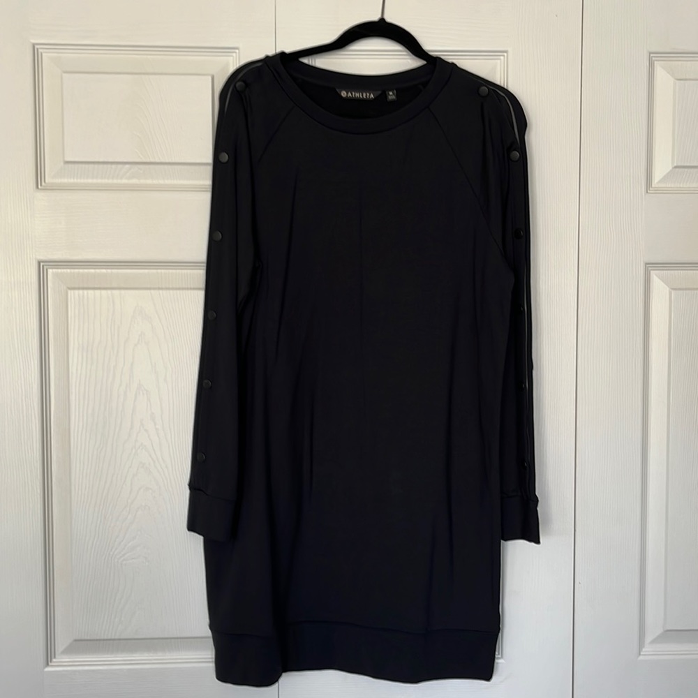 Athleta Black Dress